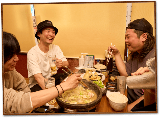 宴会シーン